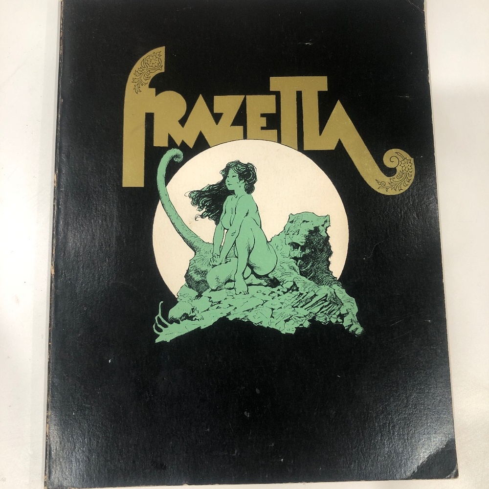 Frazetta vintage art book